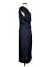 Nicole Miller 100% Polyester Solid Black Cocktail Dress Size 10 - photo 4