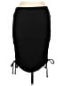 Michael Stars Solid Black Casual Skirt Size Lg (2) - photo 1