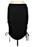 Michael Stars Solid Black Casual Skirt Size Lg (2) - photo 2