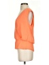 Naked Zebra 100% Polyester Orange Sleeveless Blouse Size S - photo 5