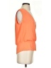 Naked Zebra 100% Polyester Orange Sleeveless Blouse Size S - photo 4
