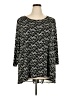 Coldwater Creek Black 3/4 Sleeve Top Size 2X - photo 1