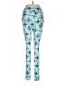 Lularoe Print Blue Leggings One size - photo 2