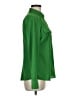MICHAEL Michael Kors 100% Polyester Green Long Sleeve Polo Size M - photo 4