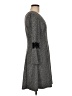 Elle Tweed Gray Casual Dress Size M - photo 4