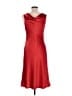 Calvin Klein 100% Polyester Red Cocktail Dress Size S (estimated) - photo 2