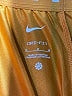 Nike 100% Polyester Solid Yellow Athletic Shorts Size M - photo 3
