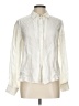 J.Crew 100% Viscose Ivory Long Sleeve Button-Down Shirt Size 12 - photo 1
