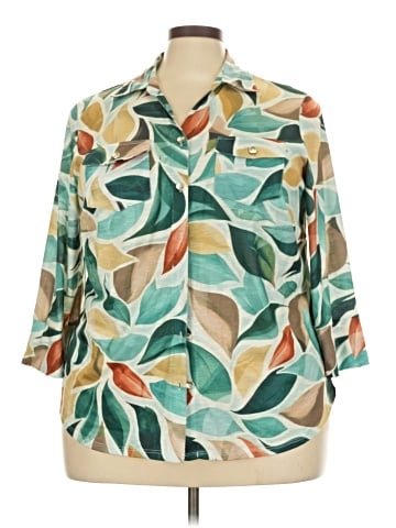 Alfred Dunner 3/4 Sleeve Blouse (view 1)