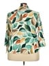 Alfred Dunner Tropical Green 3/4 Sleeve Blouse Size 2X - photo 2