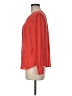Apt. 9 100% Polyester Red Long Sleeve Blouse Size M (petite) - photo 5