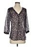 The Limited 100% Polyester Blue 3/4 Sleeve Blouse Size S - photo 1