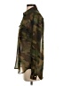 Banana Republic 100% Polyester Camo Green Long Sleeve Blouse Size XS - photo 5