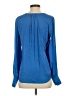 Maison d' Amelie 100% Polyester Blue Long Sleeve Blouse Size XS - photo 2