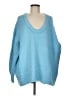 Free People Blue Pullover Sweater Size M - photo 1