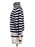 Rebecca Taylor Stripes Blue Wool Pullover Sweater Size M - photo 5