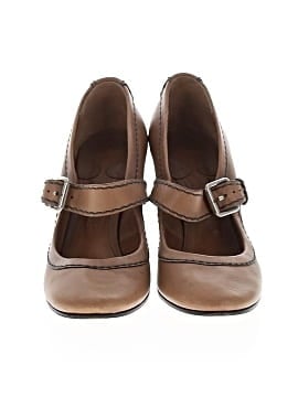 Chloé Leather Mary Jane Block Heels (view 2)