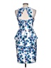 Charlotte Russe Print Blue Cocktail Dress Size L - photo 2