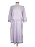 Pellini 100% Polyester Purple Casual Dress Size 9 - 10 Petite - photo 1