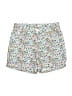 Gap Kids 100% Cotton Floral Blue Shorts Size 8 - photo 1
