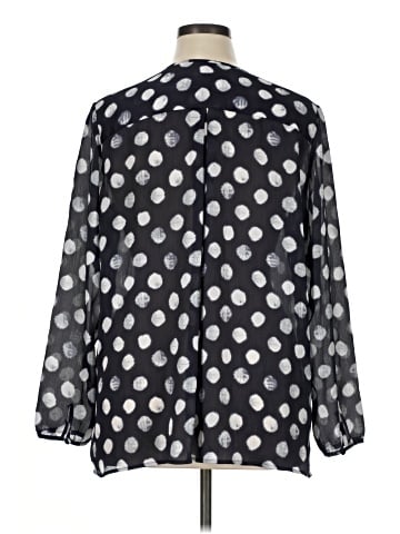 Coldwater Creek 3/4 Sleeve Blouse (view 2)