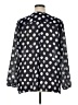 Coldwater Creek Polka Dots Black 3/4 Sleeve Blouse Size 1X - photo 2