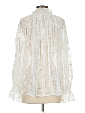 Alice + Olivia Long Sleeve Blouse (view 2)