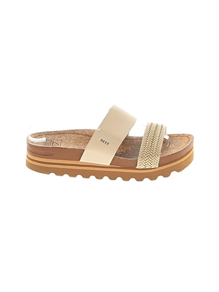 Pre-owned Reef Sandals In Tan