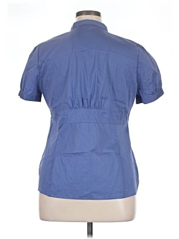 a.n.a. A New Approach Short Sleeve Blouse (view 2)