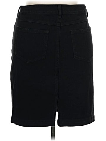 Style&Co Denim Skirt (view 2)