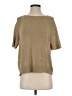 Theory Metallic Tan Pullover Sweater Size P (petite) - photo 1