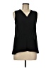 Theory 100% Silk Black Sleeveless Silk Top Size M - photo 1
