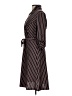Mlle Gabrielle Stripes Black Casual Dress Size L - photo 5