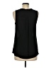 Theory 100% Silk Black Sleeveless Silk Top Size M - photo 2