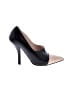 Fendi 100% Leather Black Heels Size EU 37 - photo 1
