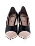 Fendi 100% Leather Black Heels Size EU 37 - photo 2