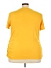 Lane Bryant Yellow Short Sleeve Top Size 22 - 24 Plus - photo 2