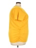 Lane Bryant Yellow Short Sleeve Top Size 22 - 24 Plus - photo 4