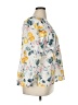 Chico's 100% Cotton Yellow 3/4 Sleeve Blouse Size XL (3) - photo 4