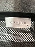 GAëLLE Paris 100% Polymide Silver Short Sleeve Top Size 0 - photo 7