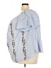 Lane Bryant Blue 3/4 Sleeve Blouse Size 22 - 24 Plus - photo 5