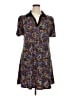 CeCe Print Black Casual Dress Size XL - photo 1