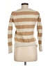 Ann Taylor LOFT Stripes Tan Pullover Sweater Size M - photo 2
