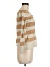 Ann Taylor LOFT Stripes Tan Pullover Sweater Size M - photo 4