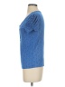 J. Peterman Blue Short Sleeve Top Size 4 - photo 5