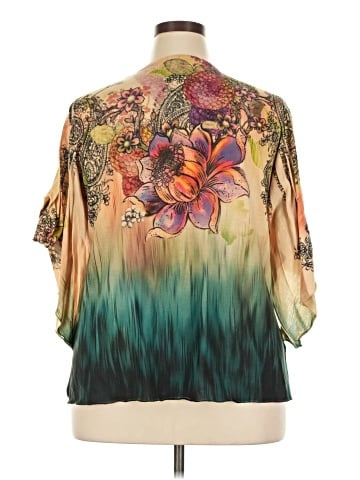 DressBarn 3/4 Sleeve Blouse (view 2)