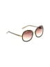 Chloé Brown Green Mimosa Round Sunglasses One size - photo 1