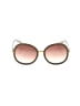 Chloé Brown Green Mimosa Round Sunglasses One size - photo 2