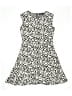 Kidpik Print Ivory Black Dress Size 14 - photo 1