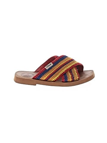 Chloé Crochet Woody Sandals (view 1)